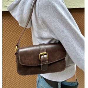 NWOT Brandy Melville Dark Brown Shoulder Bag